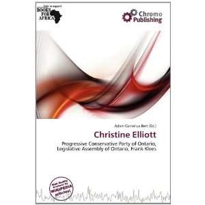    Christine Elliott (9786200486844) Adam Cornelius Bert Books