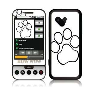   BOW30009 HTC T Mobile G1  Bow Wow  Paw Skin Cell Phones & Accessories