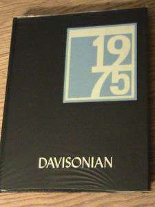 1975 DAVISON HIGHSCHOOL YEARBOOK DAVISONIAN MICHIGAN  