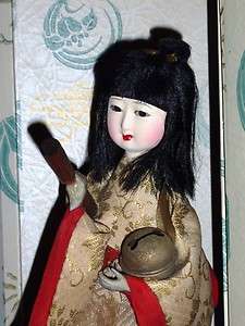 Vintage Japanese Doll Musician Drum  