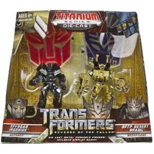 Offroad Ironhide & Deep Desert Brawl ~2.5 Mini Figures Transformers 