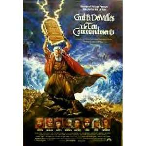 Ten Commandments R89 Original 27x40 Single Sided Movie Poster   Not A 