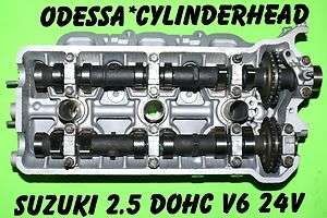 SUZUKI 2.5 GRAND VITARA DOHC V6 24V CYLINDER HEAD H25  