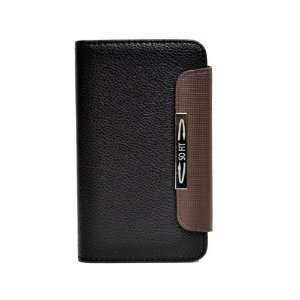  Faux Leather Skin Wallet Pouch Flip Case Cover For Samsung 