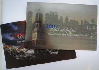 2007 COMPLETE UNITED STATES US MINT COIN SET  