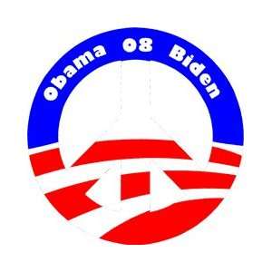  Obama 08 Biden Peace Magnet 