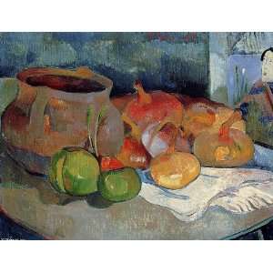 FRAMED oil paintings   Paul Gauguin   24 x 18 inches   Still Life with 