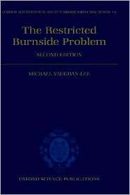 The Restricted Burnside Problem, (0198537867), Michael Vaughan Lee 