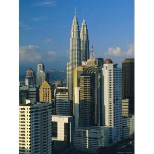 Skyline Including the Petronas Building, the Worlds Highest Building 
