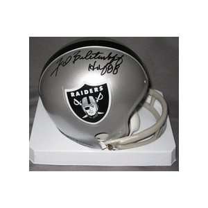  Fred Biletnikoff Oakland Raiders NFL Autographed Mini 
