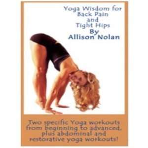  Yoga Wisdom for Back Pain and Tight Hips DVD Sports 