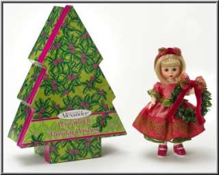 Madame Alexander Wreath of Holiday Wishes 8 Inch Collectible  Wendy 
