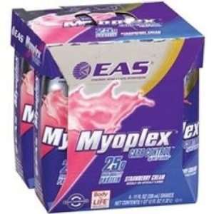  EAS  Myoplex Carb Control, Strawberry , 11oz (4 pack 