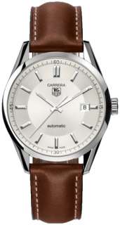 BRAND NEW OFFICIAL TAG HEUER CARRERA MENS SILVER WATCH WV211A.FC6203 
