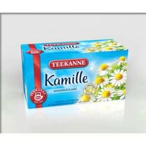 TEEKANNE Kamille (camomile) / 2x 20 tea Grocery & Gourmet Food