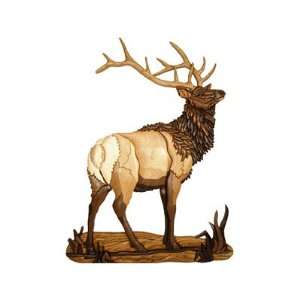    Standing Elk Intarsia Plan (Woodworking Plan)