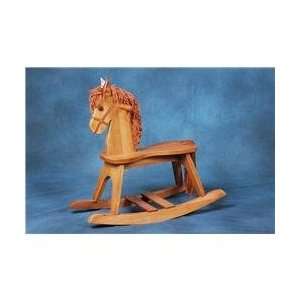  Storkcraft Baby Wooden Rocking Horse Finish Oak Baby
