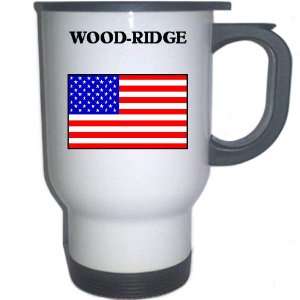  US Flag   Wood Ridge, New Jersey (NJ) White Stainless 