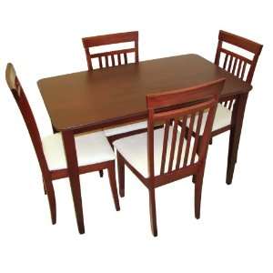  Home Source Industries PORTLAND DINETTE MHG 5 Piece 