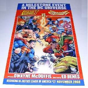 Shadow Cabinet DC Comics Universe Promo Poster Batman/Superman/Wonder 