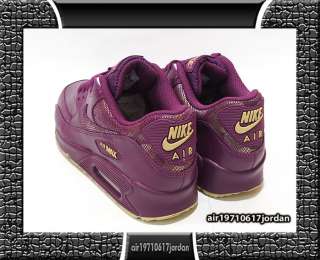 Nike Wmns Air Max 90 Mulberry Jersey Gold US 6~12 purple womens girls 