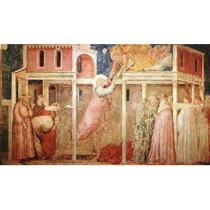  FRAMED oil paintings   Giotto   Ambrogio Bondone   24 x 14 