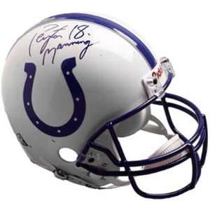  Peyton Manning Indianapolis Colts Autographed Helmet 