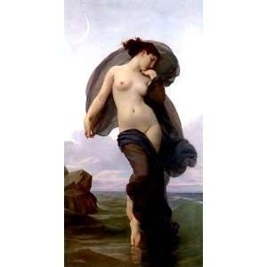   Adolphe Bouguereau   32 x 62 inches   Evening Mood
