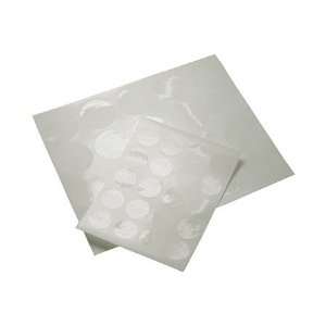  Clear Round Labels Seals Stickers 1 1/4 Circle 500 qty 