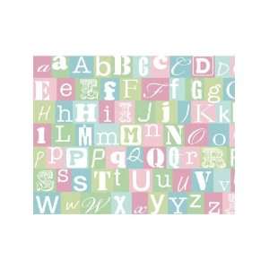   Portfolio Now I Know My ABC s teal Pink KP1361PM1