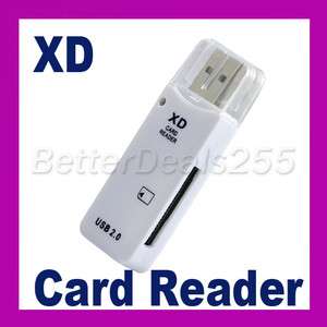 USB 2.0 XD Picture Card Reader Read and Write Adapter  