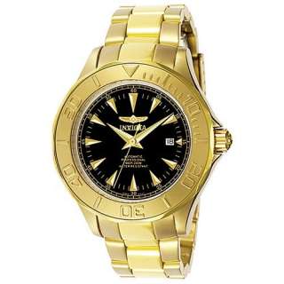 Invicta Diver Ghost 23k GoldPlated Automatic Date Watch 843836070409 