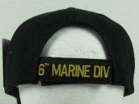 NEW MILITARY 6th MARINE DIVISION BASEBALL CAP/HAT  