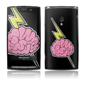   Xperia X10  Mike Posner  Brain Skin Cell Phones & Accessories