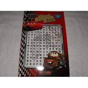  Disneys The World of Cars Word Search Puzzles Toys 