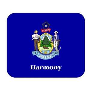  US State Flag   Harmony, Maine (ME) Mouse Pad Everything 