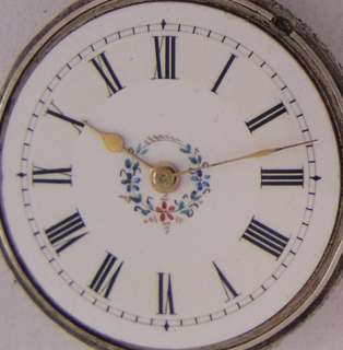 Amazing 120 Years Old Antique Swiss Silver KW/KS Pocket Watch MINT 