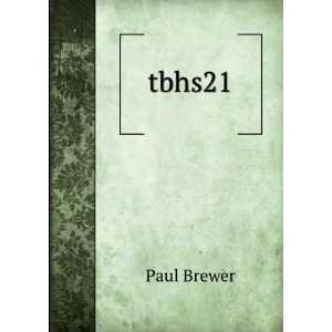  tbhs21 Paul Brewer Books