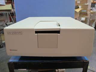 SHIMADZU UV2501 P.C. SPECTROPHOTOMETER  