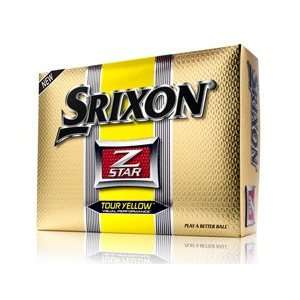  Srixon 2011 Z Star Tour Yellow Golf Ball  12 Ball Pack 