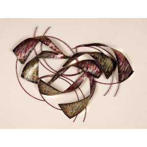 Abstract Swirl Ribbon Style Wall Art Contemporary Design 