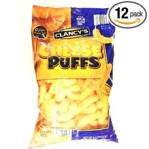 Clancys Cheese Puffs, 8.5 Ounce (Pack Grocery & Gourmet Food