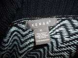KENAR 50% wool wrap sweater NICE WXL  