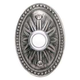  Pewter Sand Casted Lighted Doorbell Button