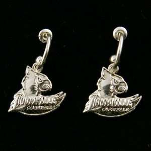  Louisville Cardinals Wire logo Earrings