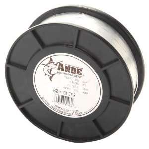 Academy Sports ANDE Premium Monofilament 6# Clear 400 yds Fishing Line