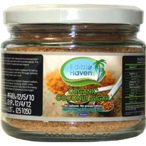 Edible Haven Organic Coconut Sugar 200 Grocery & Gourmet Food