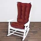 5161 Burgundy Jumbo Rocking Chair Cushion Set  Hyatt fabric  Burgundy 