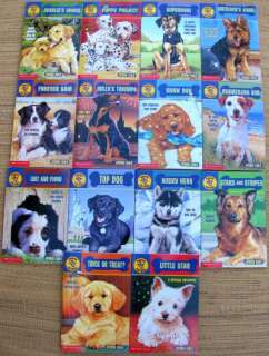   14 Puppy Patrol Chapter Books #20 27 & #37 42 Jenny Dale Dog Stories