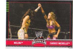 WWE WWF Ultimate Rivals MELINA / CANDICE MICHELLE #68  